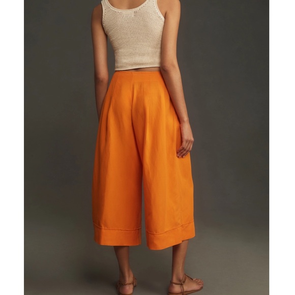 Maeve Orange Wide Leg Pants - Picture 11 of 11